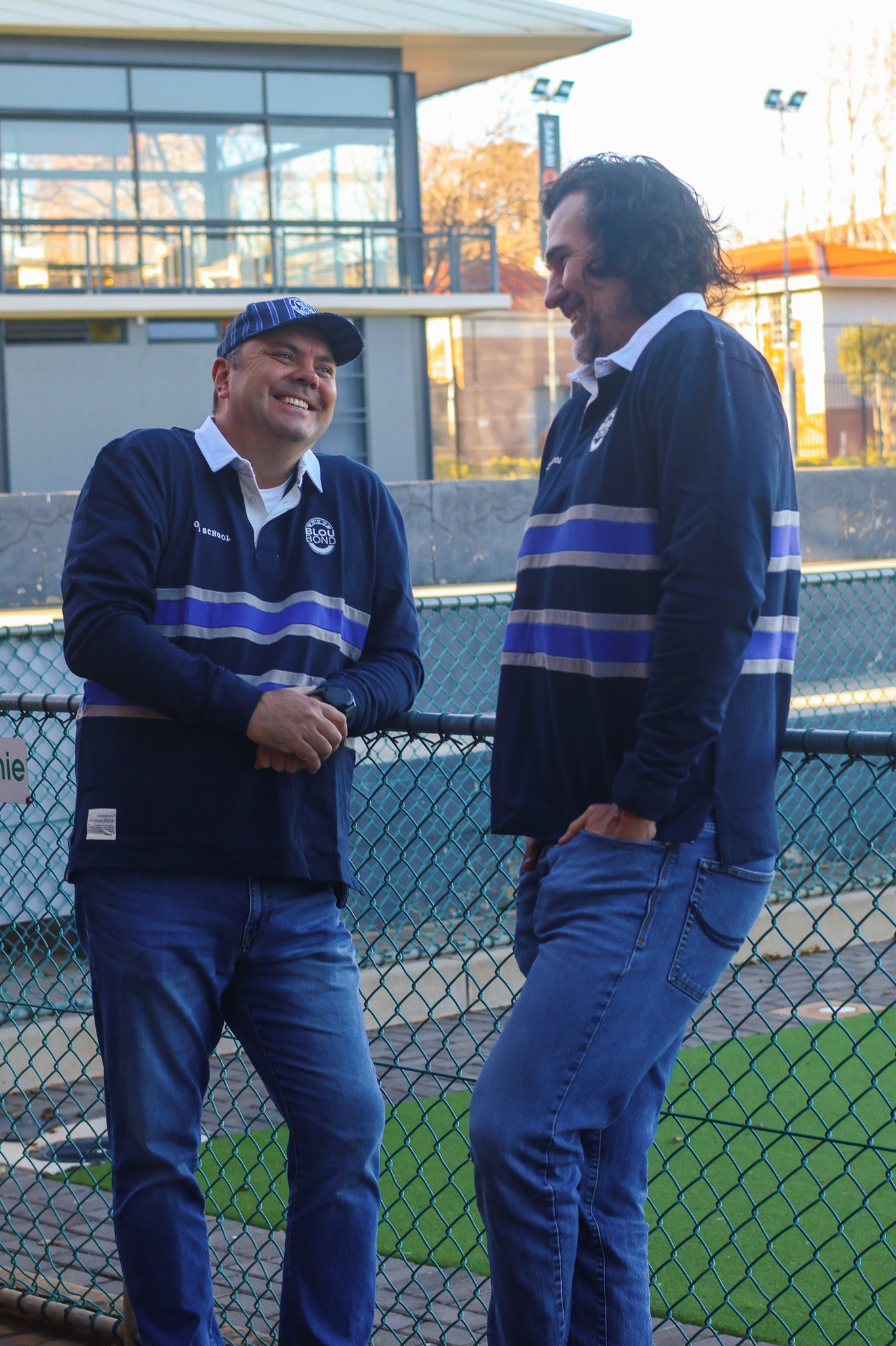Blou Bond Rugbytrui