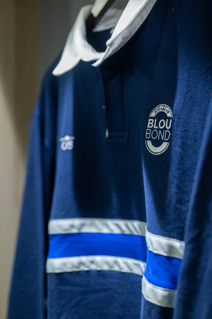 Blou Bond Rugbytrui