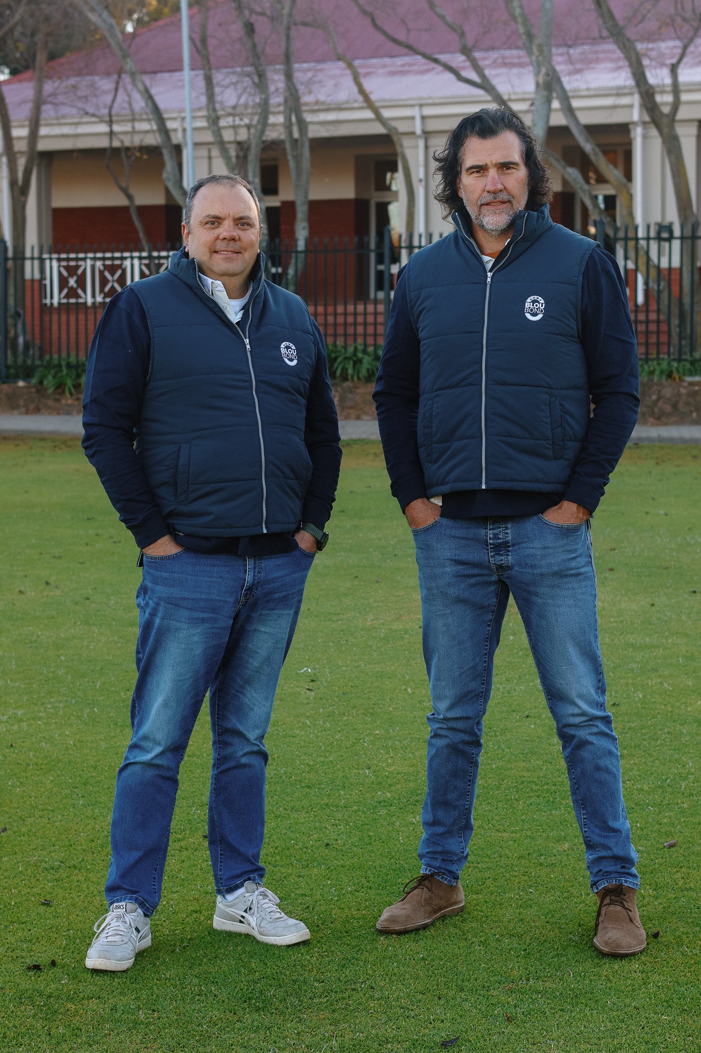 Blou Bond Onderbaadjie