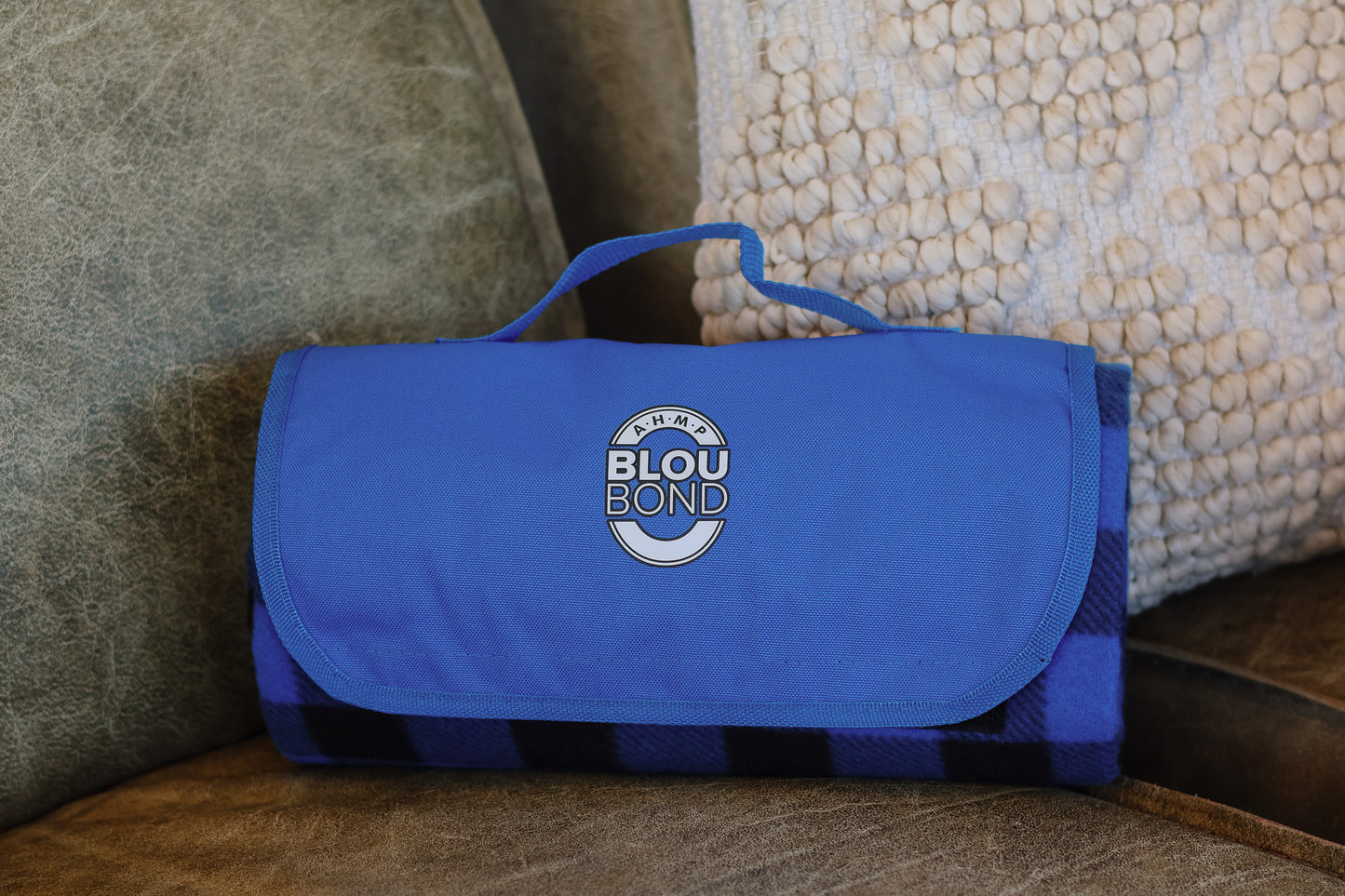 Blou Bond Piekniekkombers